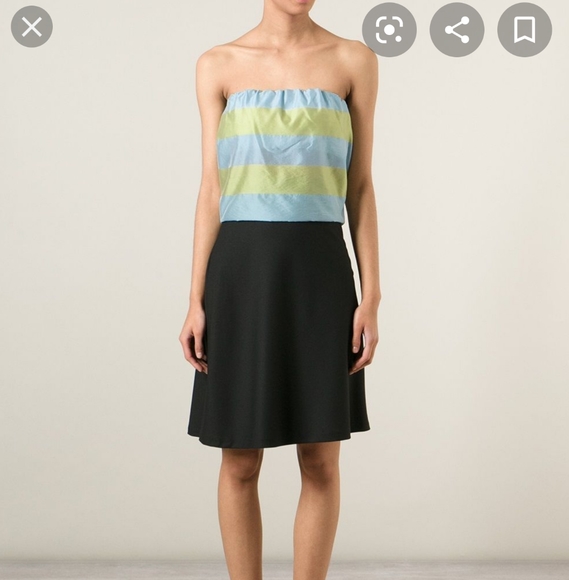 ERIKA CAVALLINI SEMI COUTURE STRIPED TOP - Picture 8 of 13